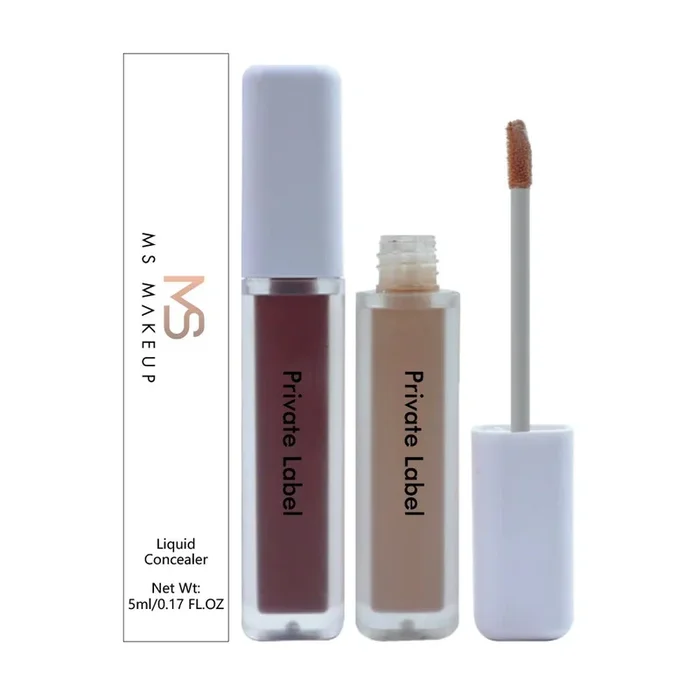 10 colors matte white lid liquid concealer