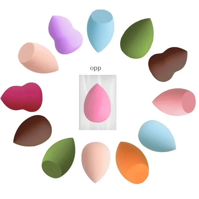 100/50/20/10 Pcs Make Up Blender Cosmetic Puff Makeup Sponge Puff Air Cushion Egg Super Soft MAKEUP Tool Wholesale