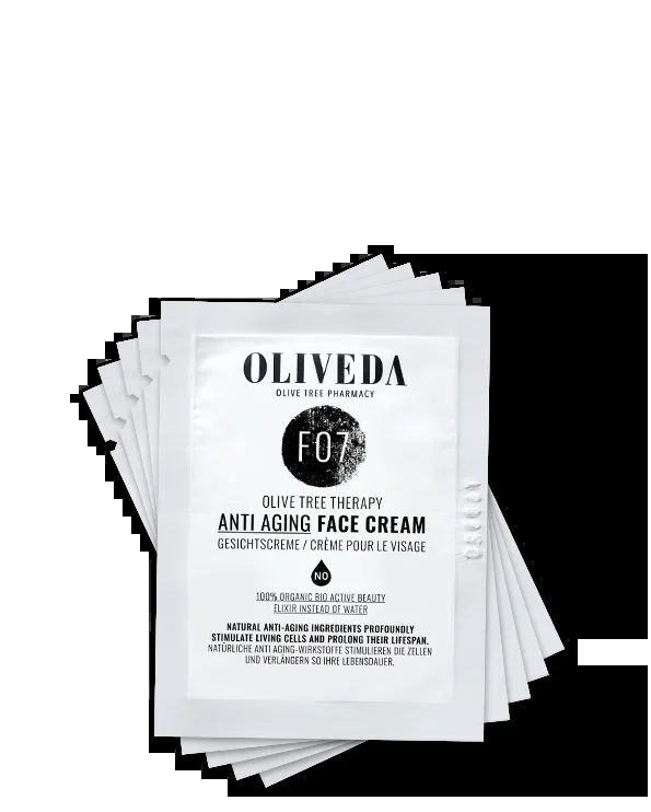 20 x Sachets F07 Anti Aging Face Cream