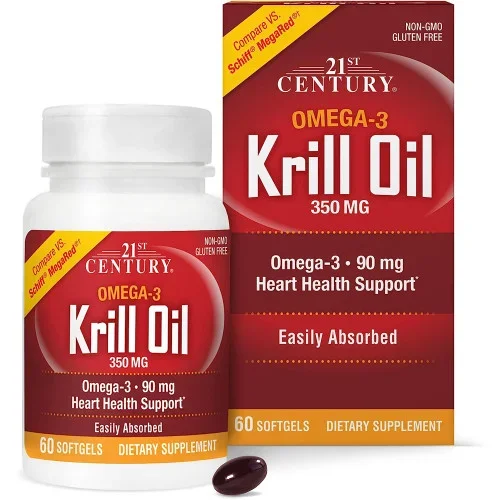21st Century Krill Oil 300 mg Thrifty White Health Essentials