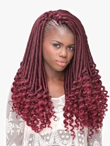 2X Goddess Locs Straight 18″ Realistic Beauty Element Crochet Braid Bijoux