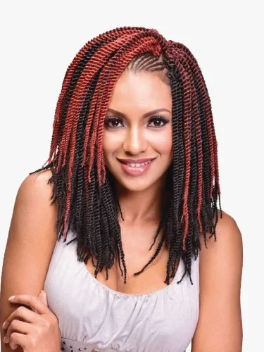 3x Senegal Twist Braid 12″ Realistic Beauty Braid Crochet Bijoux