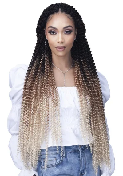 3X Soft Water Wave 26″ Crochet Braid By Laude Hair