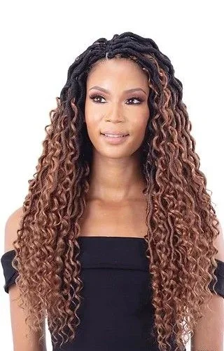 3X Waterfall Locs 20″ by Mayde Beauty Crochet Braid