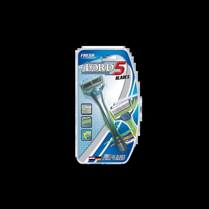 5 Blades with Lubricating Strip