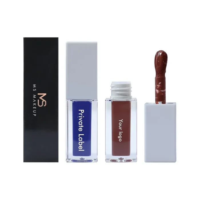 51 Color White Square Cover Matte Liquid Lipstick #1-23