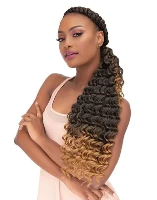 5X Ocean Wave 24″ PreStretched Crochet Braid By Janet Collection