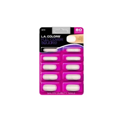 80 Count Nails Full Cover Square