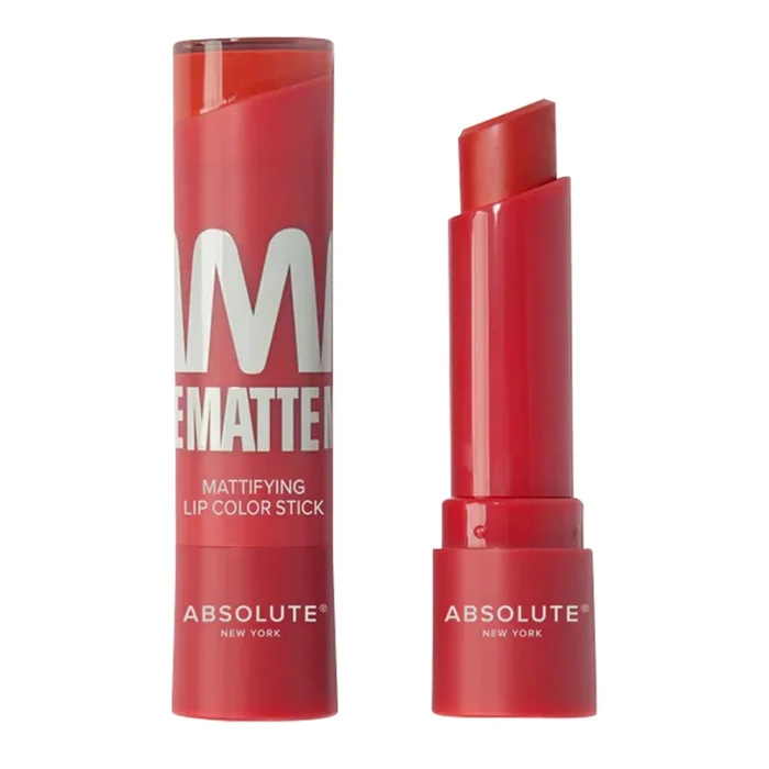 Absolute New York Mattifying Lip Color Stick – SamsBeauty