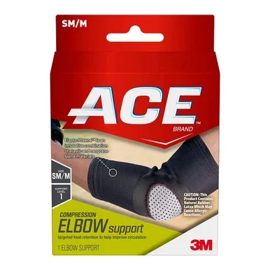 Ace ElastoPreene Elbow Support, Small/Medium