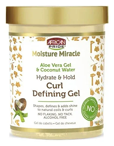 African Pride Hydrate & Hold Curl Defining Gel 18 Oz