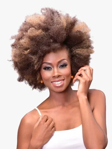 Afro Kinky Bulk 24″ Loop 4C Realistic Beauty Element Crochet Braid Bijoux