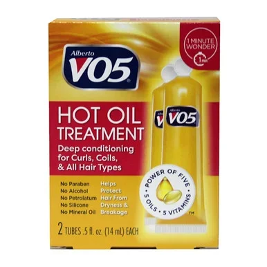 Alberto Vo5 Hot Oil Weekly Intense Conditioning Treatment, 2 Ea
