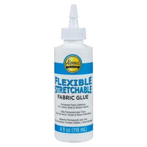 Aleene’s Flexible Stretchable Fabric Glue 4 oz Thrifty White Health Essentials