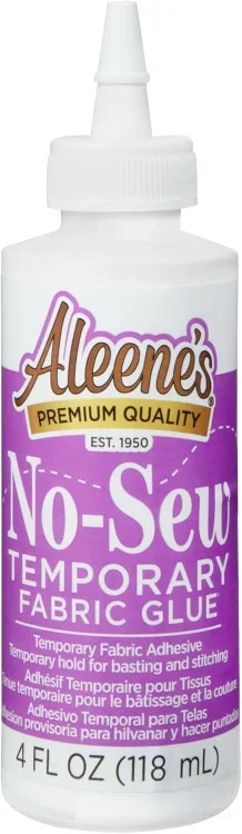 Aleene’s No Sew Fabric Glue, 4 Oz Thrifty White Health Essentials