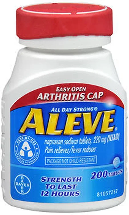 Aleve Tablets Easy Open Arthritis Cap Thrifty White Health Essentials