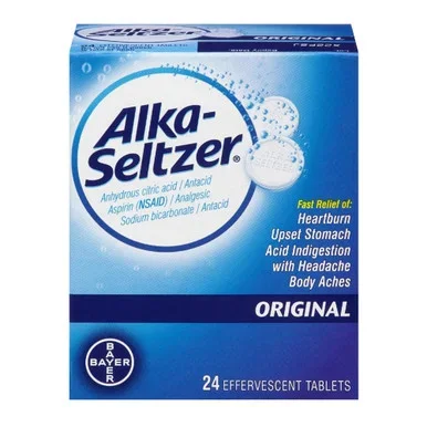 AlkaSeltzer Original With Aspirin 24 Count