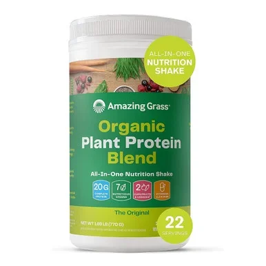 Amazing Grass Organic Plant Protein Blend 27.04 Oz