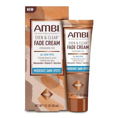 Ambi Even & Clear Fade Cream, Hydroquinonefree, 1 fl oz
