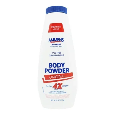 Ammens Original Body Powder Talc Free 11 Oz