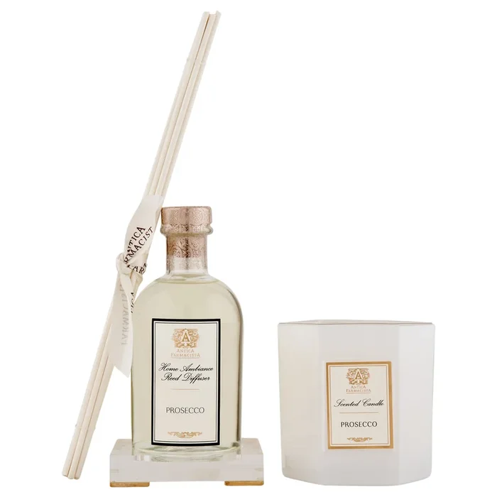 Antica Farmacista Prosecco Acrylic Home Ambiance Gift Set