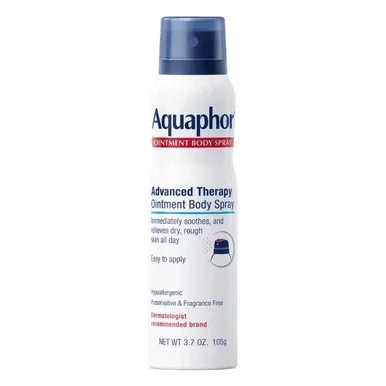 Aquaphor Ointment Body Spray Moisturizes And Heals Dry, Rough Skin 3.7 Oz