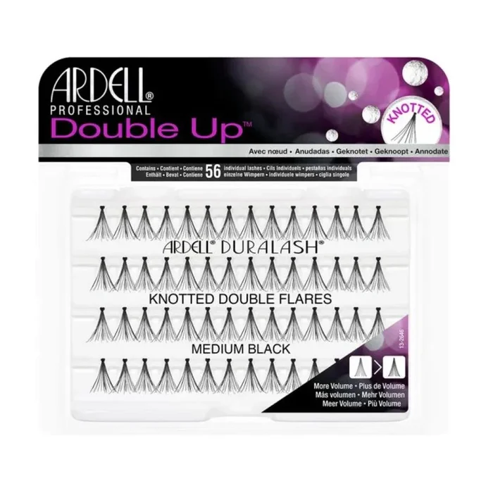 Ardell Double Individuals Knotted long Eyelash, Black