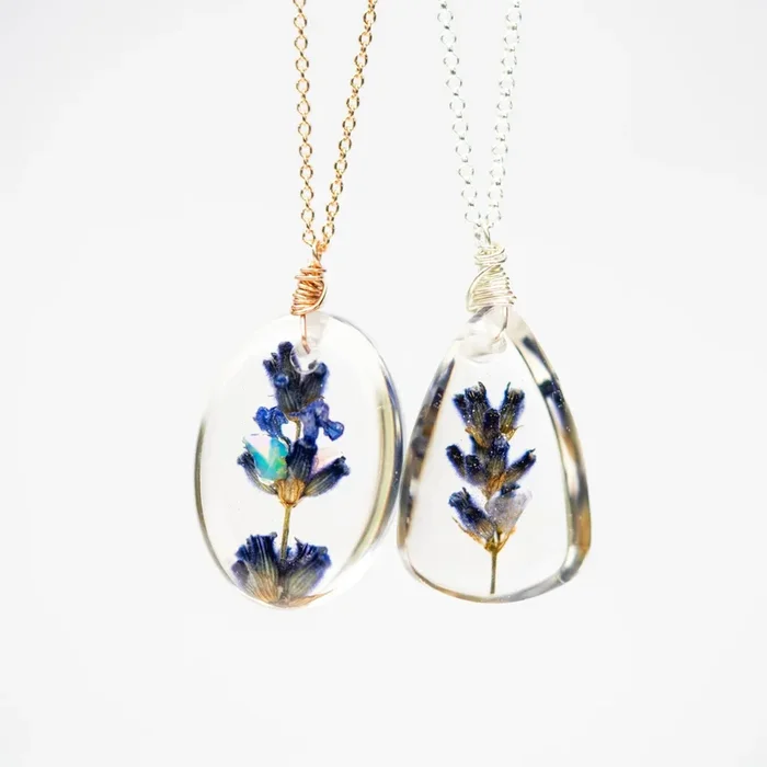 Artisan Lavender Necklace