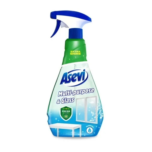 Asevi MultiPurpose & Glass Cleaner 750ml Household
