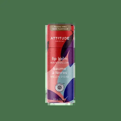 Attitude Lip Balm Bar Watermelon,3 Oz.