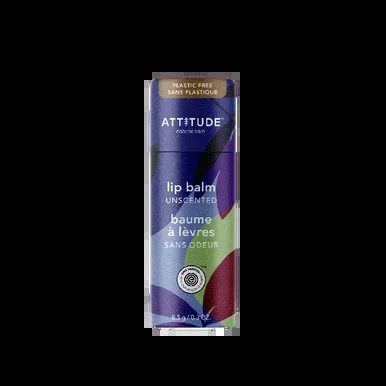 Attitude Lip Balm Unscented,3 Oz.