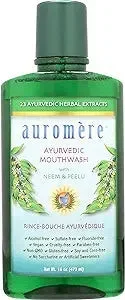 Auromere, Mouthwash Ayurvedic Mouthwash, 1 Each, 16 Oz