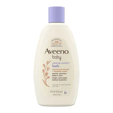 Aveeno Baby Lavender & Vanilla Calming Comfort Bath 8 Oz