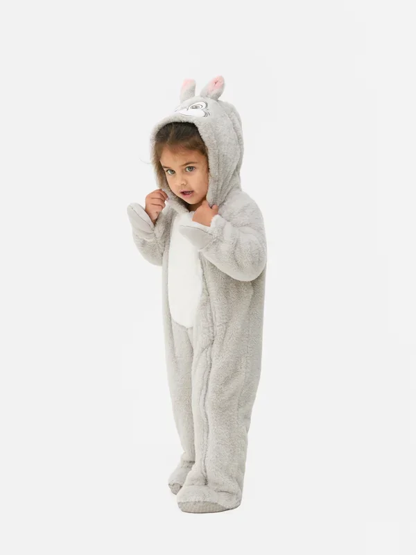 Baby Boys;Girls;Unisex Grey 018mths Disney’s Bambi Thumper Newborn Pramsuit Penneys