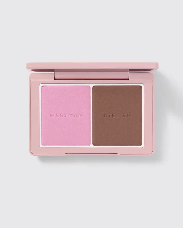 Baby Cheeks + Face Trace Sculpting Powder Duo – Tulle / Truffle