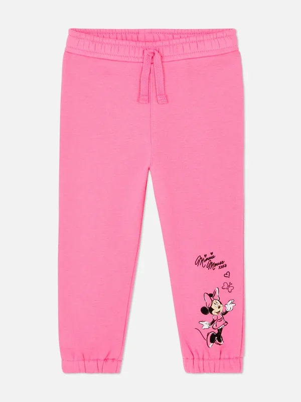 Baby Girls Pink Disney’s Minnie Mouse Graphic Joggers Penneys