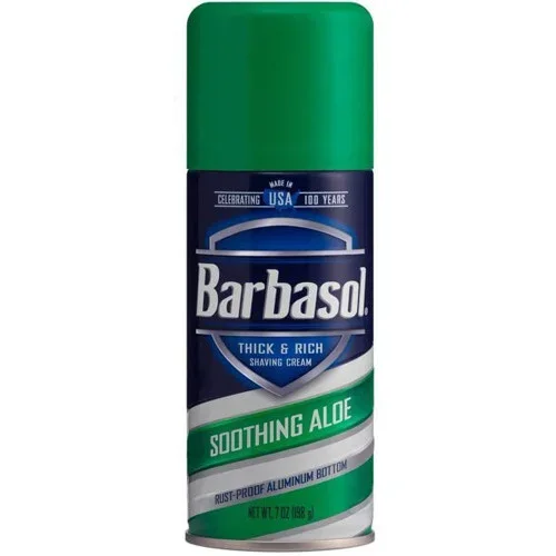 Barbasol Soothing Aloe Thick & Rich Shave Cream Thrifty White Health Essentials