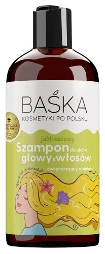 BAŚKA – Apple Shampoo for Scalp & Hair Increasing Volume – 500 ml