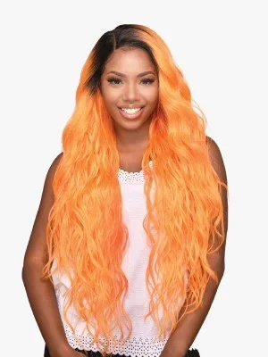 @BD 34″ Destiny Premium Realistic Fiber HD Lace Front Wig Beauty Elements