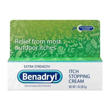 Benadryl Itch Stopping Cream, Extra Strength 1 Oz