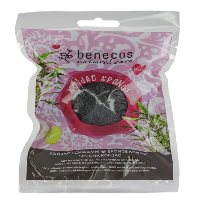 Benecos Natural Black Bamboo Konjac Sponge buy for £6.36 and save 0% Sponges & Blenders