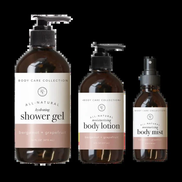 Bergamot + Grapefruit Body Care Set | 3 piece”