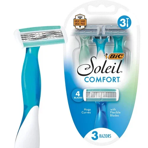 Bic Soleil Bella 4 Blade Shavers Thrifty White Health Essentials