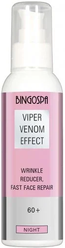 BINGOSPA – Viper Venom Effect – Wrinkle Reducer – Night Face Cream with Viper’s Venom – 60+