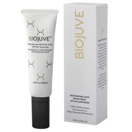 Biojuve Microbiome-Safe Sheer Finish SPF 50+ Sunscreen 1.69oz / 50ml