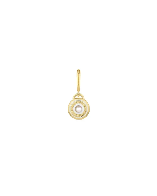 Birthstone Charm Pearl