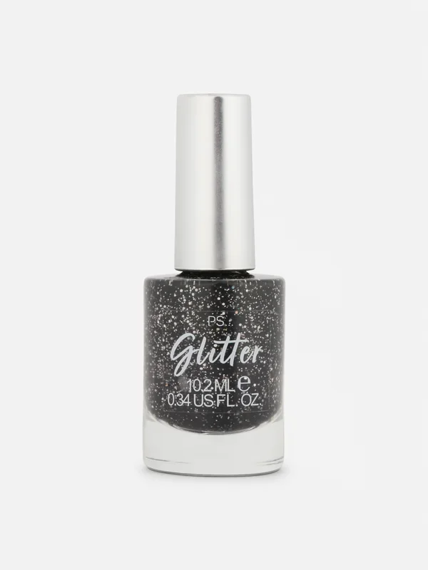 Black PS… Glitter Nail Polish Penneys