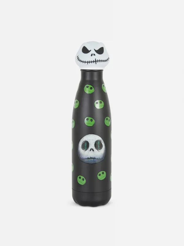 Black The Nightmare Before Christmas Water Bottle Penneys