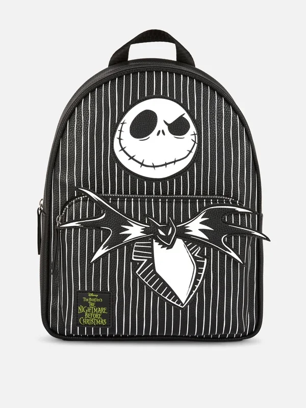 Black/White The Nightmare Before Christmas Backpack Penneys
