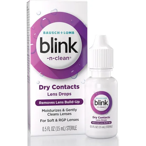 BlinkNClean Lens Drops For Soft & RGP Lenses Thrifty White Health Essentials